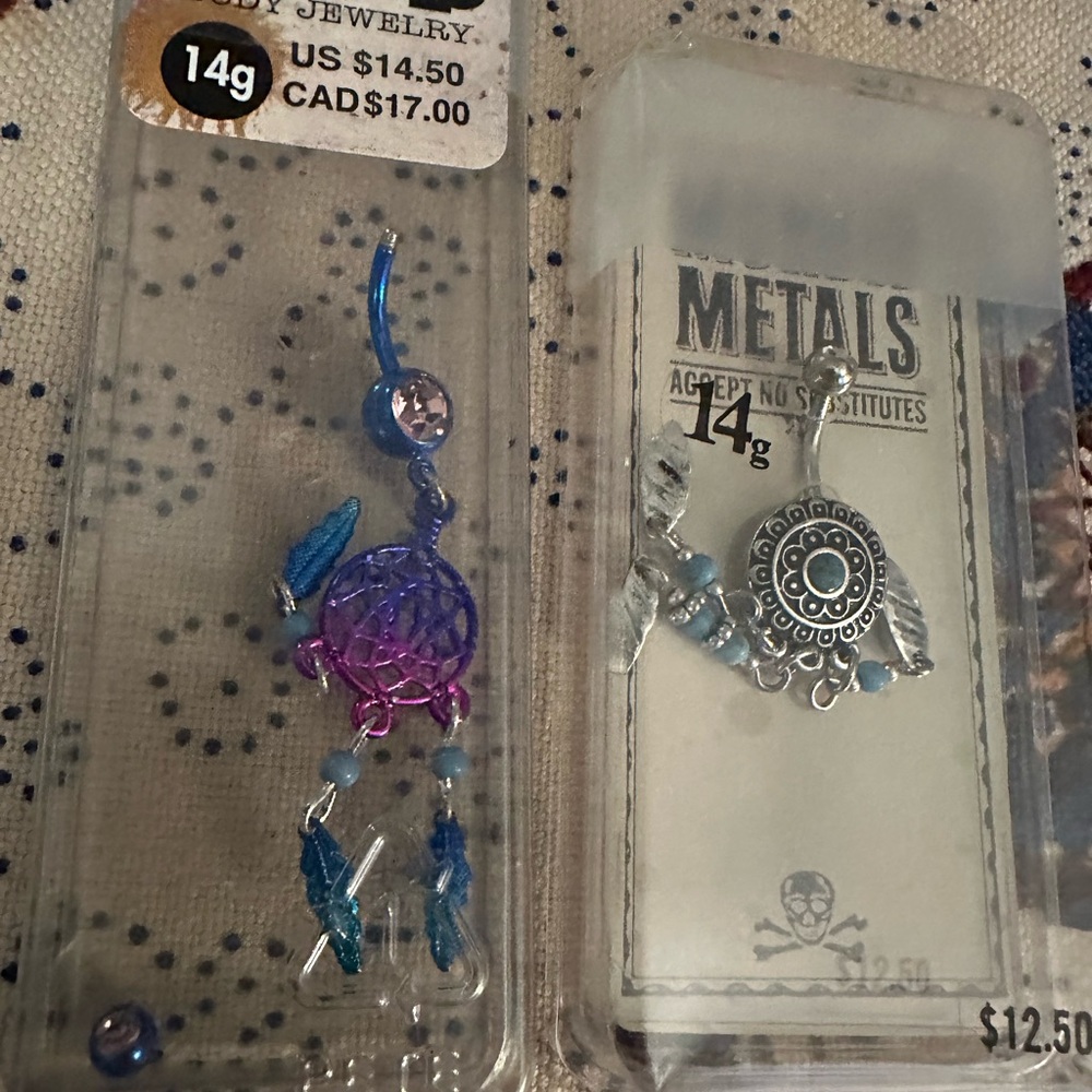 FREE Morbid Metals NWT Belly Ring